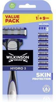 Wilkinson Sword Hydro3 Skin Protection Maszynka Do Golenia + Głowica Zapasowa 1 Szt.