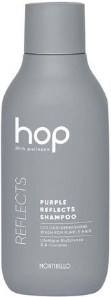 Montibello Szampon Hop Purple Reflects Podkreślający Kolor Do Włosów W Kolorze Purpury I Fioletu 300 Ml