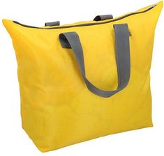 Zdjęcie Dunlop - Składana torba podróżna / na zakupy, bagaż podręczny (żółty) - Busko-Zdrój