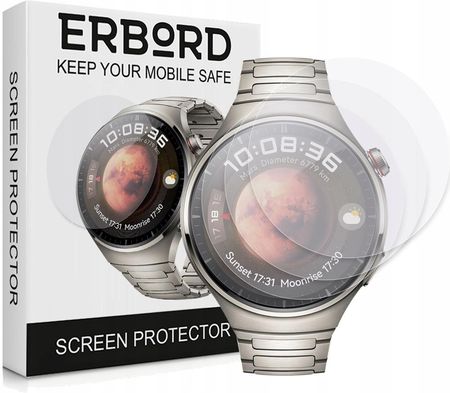 Erbord 3X Folia Hydrożelowa Do Huawei Watch 4 Pro