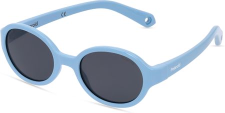 POLAROID PLD K004/S Okulary przeciwsłoneczne dziecięce, jasnoniebieski