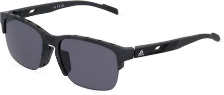 ADIDAS SP0048 Okulary przeciwsłoneczne męskie, szary w paski