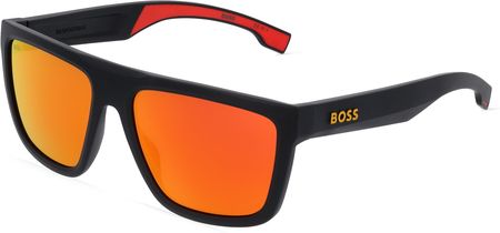 BOSS 1451/S Okulary przeciwsłoneczne męskie, czarny matowy