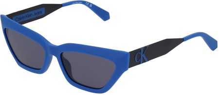 CALVIN KLEIN CKJ22640S Okulary przeciwsłoneczne damskie, niebieski matowy