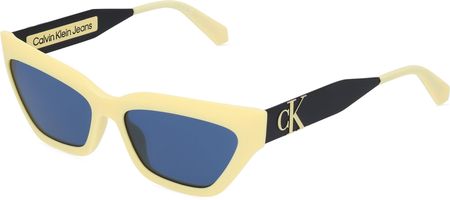 CALVIN KLEIN CKJ22640S Okulary przeciwsłoneczne damskie, żółty