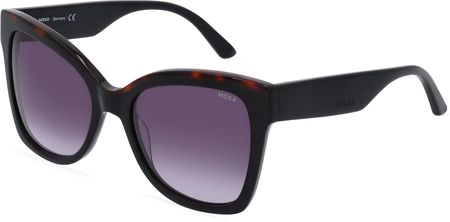 MEXX EYES 6511 Okulary przeciwsłoneczne damskie, czarny havana