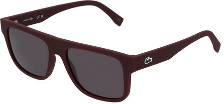 LACOSTE L6001S Okulary przeciwsłoneczne męskie, burgund matowy