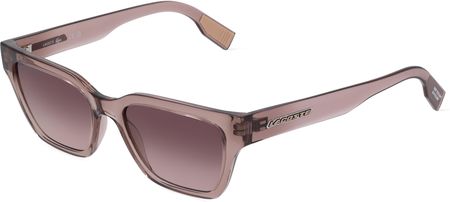 LACOSTE L6002S Okulary przeciwsłoneczne damskie, brązowy przezroczysty