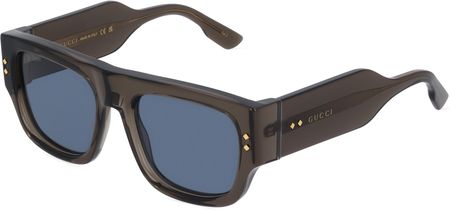 GUCCI GG1262S Okulary przeciwsłoneczne męskie, szary przezroczysty