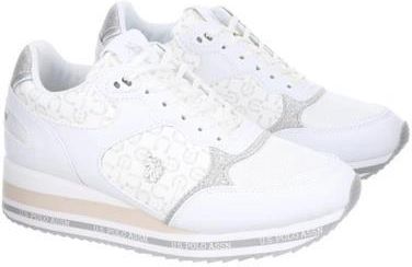 Sneakersy damskie US.POLO SYLVI007W/3YL1  PRINT WHITE (39, Biały)