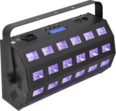 LIGHT4ME UV 24 + STROBE DMX reflektor ultrafioletowy stroboskop efekt LED