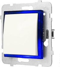Elekstro-Plast Nasielsk Moduł Włącznika Led Pojedynczy Bez Ramki Ospel Aria Ecru