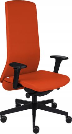 Fotel Biurowy Dla Wysokich Grospol Smart Pomarańcz
