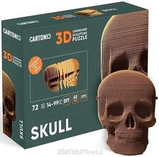 Zdjęcie 1Dea.Me Puzzle 3D Skull Cartonic - Chełm