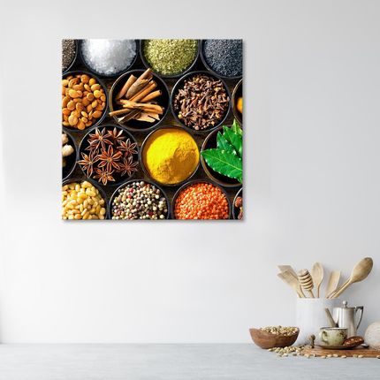 Feeby Obraz Na Płótnie Kuchenne Przyprawy 30X30 - zdjęcie 3