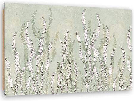 Feeby Obraz Deco Panel Drobne Kwiaty Na Tle Ściany 90X60