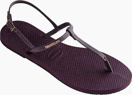 Sandały damskie Havaianas You Riviera purple/black/gold 