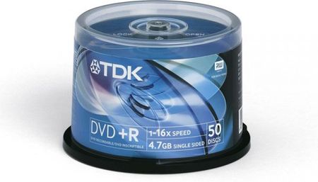 TDK DVD-R 4.7GB 16x Cake 50szt