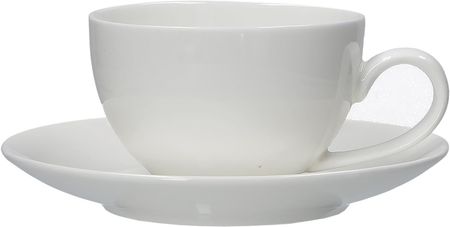 La Porcellana Bianca - Zestaw 6 filiżanek do kawy ze spodkiem 100 ml Essenziale