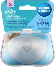 Zdjęcie Canpol babies silikonowe osłonki piersi 2szt S EasyStart (18/602) - Piła