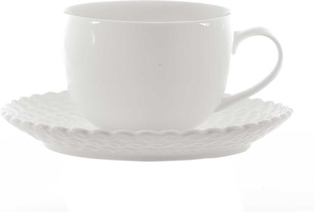 La Porcellana Bianca - Zestaw 6 filiżanek do herbaty ze spodkiem 200 ml Momenti