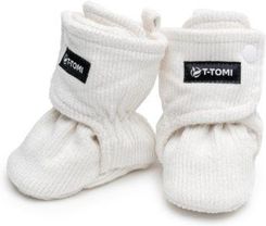 Zdjęcie T-Tomi Booties Cream Buciki Dla Niemowląt 0-3 Months Warm - Dąbrowa Górnicza