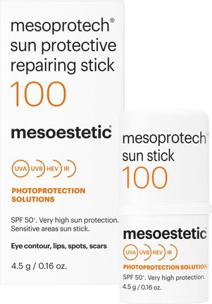 Mesoestetic Ochronny Sztyft Przeciwsłoneczny 100 Mesoprotech Sun Protective Repairing Stick 100+ 4,5g
