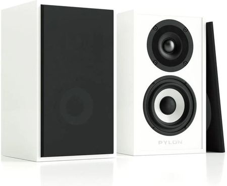 Pylon Audio Pearl Sat – Kolumny podstawkowe (para) + maskownice HIGH Gloss White