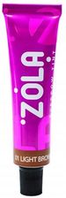 Zdjęcie Zola 01 Light Brown Farbka Do Brwi Kolagen 15Ml - Strumień