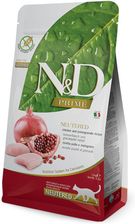 Farmina N&D Grain Free Neutered Kurczak Granat Dla Kotów 2x5kg