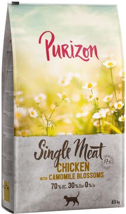 Purizon Single Meat Kurczak Z Kwiatami Rumianku 2x6,5kg