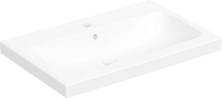 Geberit Umywalka Icon Light Stawiana Na Blat B75Cm H16Cm T48Cm Z Przelewem Z Otworem Na Baterię Keratect