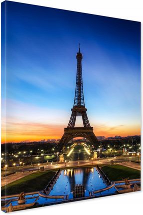 Printedwall Obraz Na Płótnie Wieża Eiffla Paryż 50X70