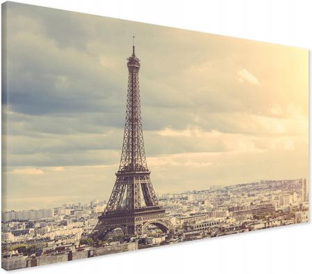 Printedwall Obraz Na Płótnie Wieża Eiffla Paryż 120X80