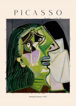 Kmbpress Picasso Płacząca Kobieta Plakat 50X70Cm Obraz #518