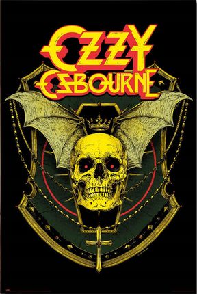 Grupoerik Plakat Na Ścianę Ozzy Osbourne Skull 61X91,5 Cm