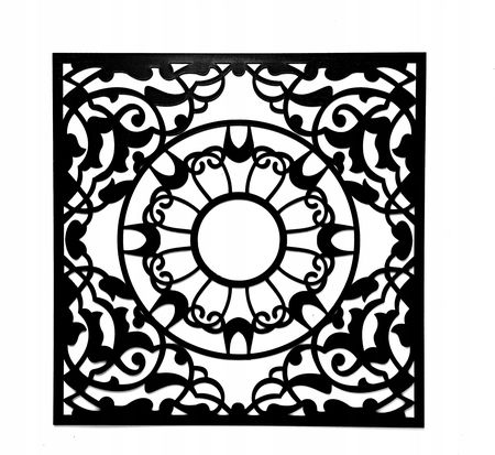 Obraz Ażurowy Dekoracja Ścienna Panel Rozeta A114