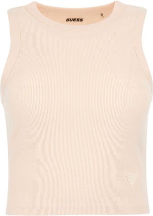 Damski Bezrękawnik Guess Edie Tank Top V3Gp19K8Rt2-G6K5 – Beżowy