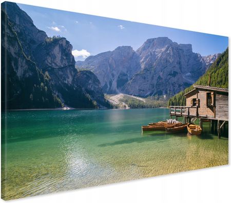 Printedwall Obraz Na Płótnie Góry Jezioro 70X50