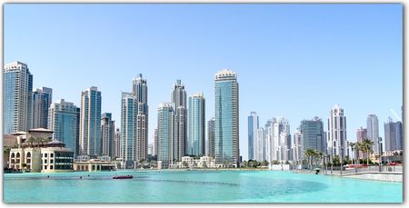 Coloray Obraz Na Szkle Foto Dubai Emiraty Miasto 140X70