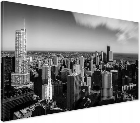 Printedwall Obraz Na Płótnie Miasto Panorama 120X80
