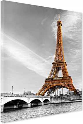 Printedwall Obraz Na Płótnie Wieża Eiffla Paryż 80X120