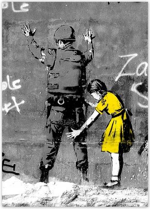 Zesmakiem Plakaty 50X70 Banksy Dziewczynka