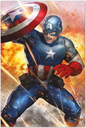 Grupoerik Plakat Na Ścianę Marvel Captain America 61X91,5 Cm