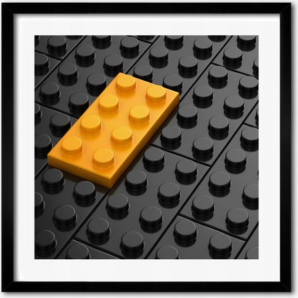 Tulup Obraz Foto Do Pokoju Na Ścianę Klocki Lego 50X50