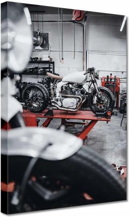Obrazy 20X30 Yamaha Motocykl Garaż