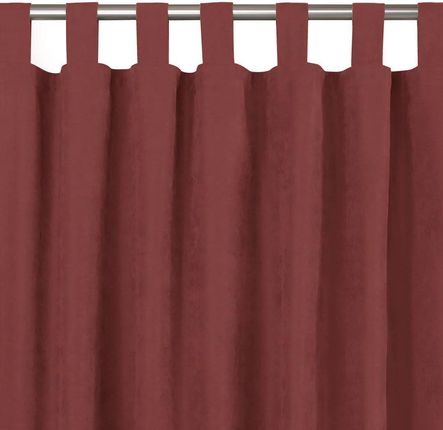 Homede Zasłona Milana Szenilowa Na Szelkach 560X270 Koralowa