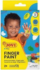 Zdjęcie Farby Do Malowania Palcami 6X35Ml Basic Color Jovi - Mrocza