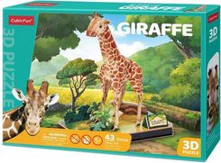 Zdjęcie Dante Puzzle 3D Zwierzęta Żyrafa P857H Cubic Fun - Niemodlin