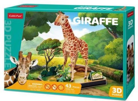 Dante Puzzle 3D Zwierzęta Żyrafa P857H Cubic Fun